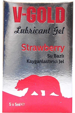 Kayganlaştırıcı Jel Strawberry 5 Ml X 5li