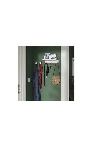 Ikea Enudden Duvar Askısı , Beyaz, 30x8 Cm