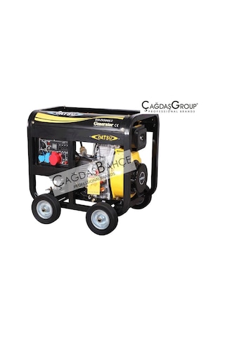 Datsu Ddj9500E3 Dizel Marşlı Ats Panolu Trifaze  Jeneratör