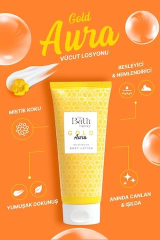 Gold Aura Vücut Losyonu 200 Ml