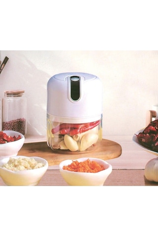 Arow Tiny TR-4436 250 ML Şarjlı Doğrayıcı Beyaz