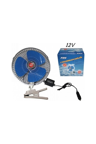 Ahmet Otomotiv V12m Gg127 Serinletici 12 Volt 6 Inc Mandallı Araç Içi Vantilatör