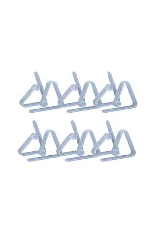 Ranyeek Masa Örtüsü Sabitleyici Klipsler - Şeffaf Plastik, Rüzgar Ve Sürtünmeye Dayanıklı, Ev, Piknik, Partiler İçin 12 Adet Opp Paket Şeffaf