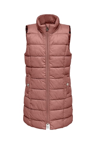 Only Kogzulu Long Highneck Waıstcoat Otw Kız Çocuk Kırmızı Yelek - 15253854