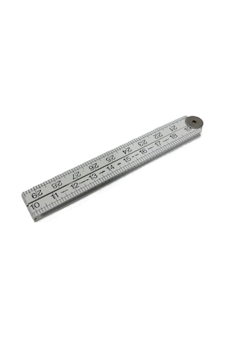 Chesterman Rabone Antika Katlanabilir Plastik Metre 35 İnç 008 0.02 M