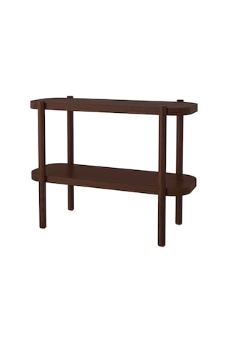 Lısterby Konsol Sehpa, Koyu Kahve 92x38x71 Cm Meridyendukkan