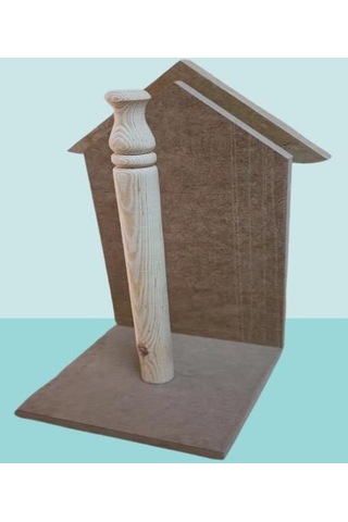 Hobi Adn Dekoratif Havluluk Ahşap Mdf Ham Cnc Kesim Model El Yapım Ahşap
