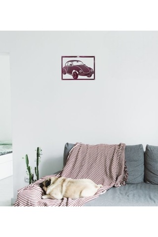 Voswos Desenli Lazer Kesim Metal Tablo