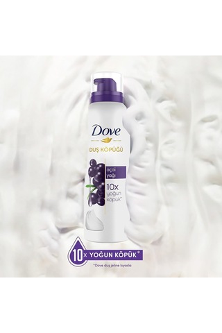 Dove Duş Köpüğü Açai Yağı Yoğun Köpük 200 Ml Diğer