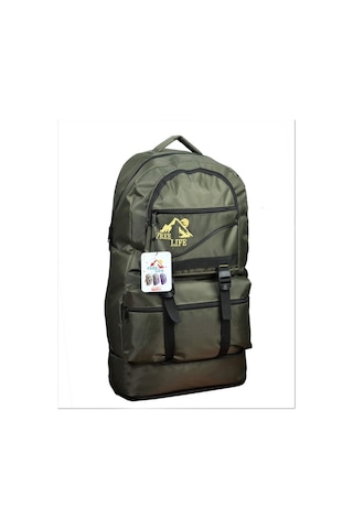Free Camp Free Polo Life Unisex Haki Körüklü 65 Lt Kapasiteli Dağcı Sırt Çantası