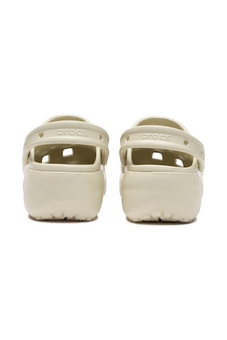 Crocs Classıc Platform Kadın Terlik 206750-2y2 Krem