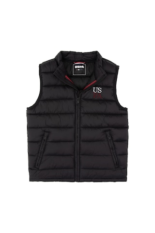 U.s. Polo Assn. Erkek Çocuk Siyah Yelek Dokuma 50312103-vr046 Siyah