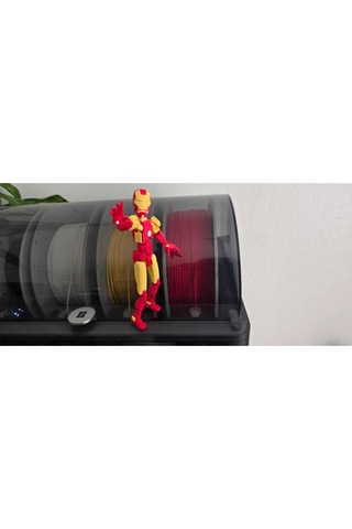 Dummy Iron Man Eklemleri Hareketli 14 Cm Mini Figür Ironman