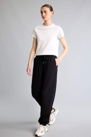 Defacto Standart Fıt Çift Cepli Jogger Paça Uzun Dokuma Sporcu Pantolon A2437ax26aubk81 Siyah-bk81