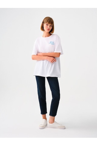 LOFT Elena Slim Fit Kadın Pantolon Lf2037089 Q1.v1 Denim