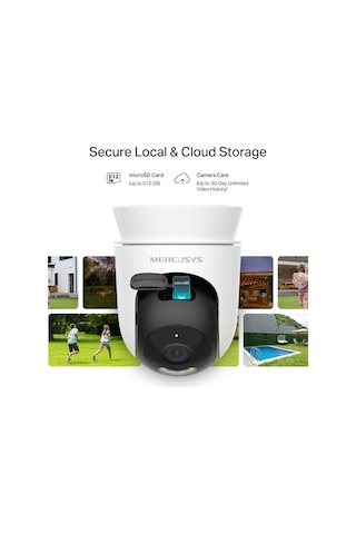 Mercusys Mc510 Outdoor Pan/tilt Security Wi-fi Camera