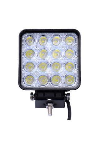 Off Road Sis Farı - Lambası 16 Led Kare Çalışma Lambası (418104220)
