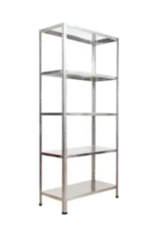 Mekoraf 59X93 5 Katlı 2.5 Metre Yükseklik Raf Sistemi Gri