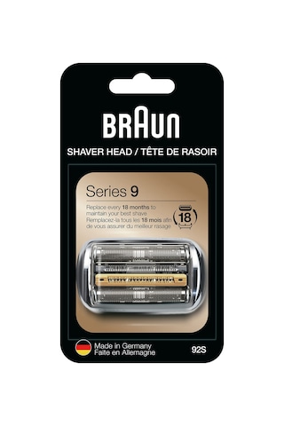 Braun Series 9 Elektrikli Tıraş Makinesi Yedek Başlığı - 92s - Tüm Series 9 Elektrikli Tıraş Makineleri 9290cc, 9291cc, 9370cc, 9293s, 9385cc, 9390cc, 9330s, 9296cc İle Uyumludur