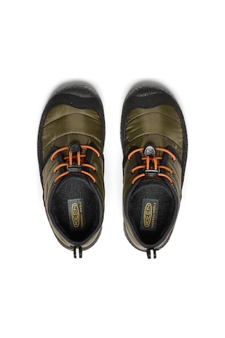 Keen 1029426 Howser Iı Chukka Wp Dark Olive/gold Flame Kadın Outdoor Bot Olive Yeşil