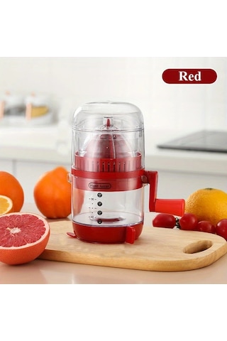 Xuweiwei Faridabio Manuel Turuncu Narenciye Sıkacağı Kompakt Portakal Limon Presi Taşınabilir Mutfak Aleti Turuncu