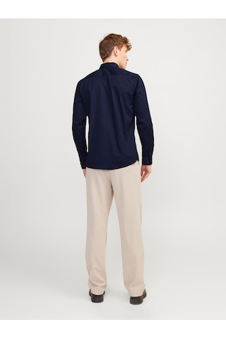 Jack & Jones Slim Fit Erkek Gömlek Lacivert