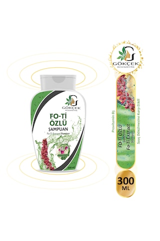 Fo-ti Şampuan 300ml- Dökülme Karşıtı Tüm Saç Tipleri