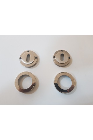 Nsp Oda Kapı Kilit Ağızlığı Nikel Saten 1 Çift