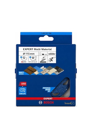 Bosch Expert 115 Mm X-lock Çok Amaçlı Karbür Taşlama Diski Orta Konik 2608901688