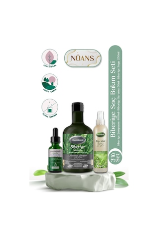 Mecitefendi Biberiye Serumu 50 ML + Biberiye Şampuan 250 ML + Biberiye Suyu 250 ML
