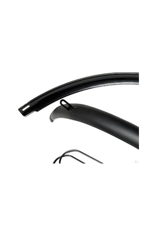 Pazly 700c Yol Bisikleti Çamurluk Seti, Dar Lastik Koruyucu, Ön-arka Çamurluk, Çok Renkli Pvc Çok Renkli