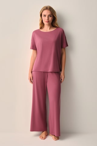 Suwen Mira Modal Pijama Takımı Sh26635660142 Gül
