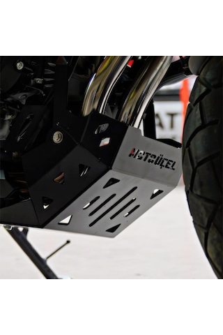 Moto Üçel Honda Nx 500 Uyumlu Karter Koruma