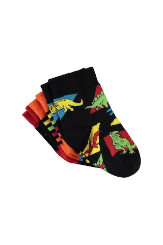 Civil Boys Erkek Çocuk 3'lü Çorap 3-11 Yaş Siyah 09a83314724w1 Siyah