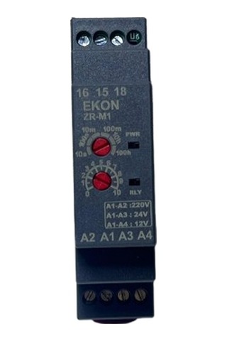 Ekon 98503 Zr-m1 Zaman Rölesi 1-100sn Çok Zamanlı