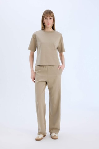 DeFacto Wide Leg Geniş Paça Eşofman Altı Beli Lastikli Cepli Basic Düz D3759AX25SPBG129