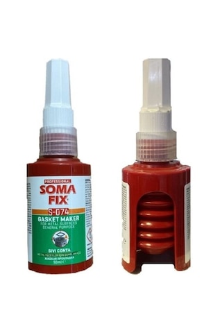 12 Adet 50 Ml Somafix Akordiyon Sıvı Conta Yapıştırıcı S074