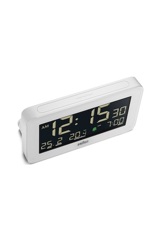 Braun Bc10w Beyaz Dijital Alarmlı Masa Saati Brn.bc10w