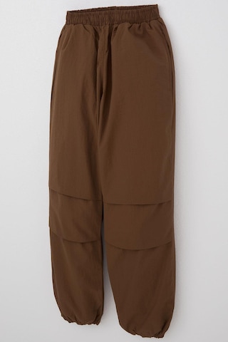 Breeze Kız Çocuk Paraşüt Jogger Paça Pantolon 6-12 Yaş, Koyu Kahve Koyu Kahverengi