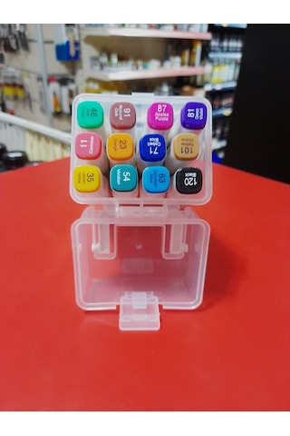 Touch Silky Çift Uçlu Artist Marker Kalemi 12'li