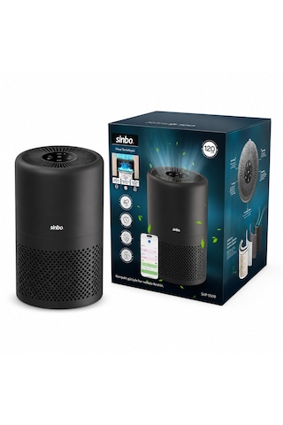 Hava Temizleme Cihazı 3 Kademe Filtreleme Otomatik Fan Uv Aydınlatma Sessiz Uyku Mod Wifi Uzaktan Kontrol Sap-5508