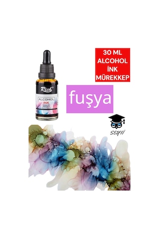 30 Ml Alcohol İnk Mürekkep Kahverengi