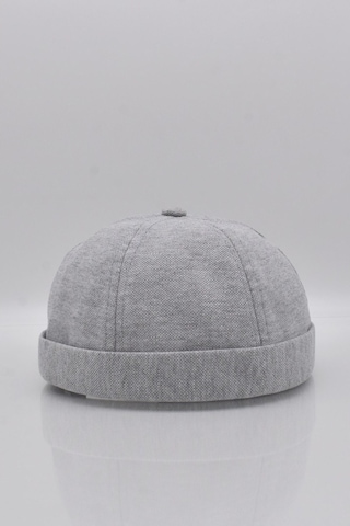 Külah Erkek Hipster Premium Cap Gri Docker Şapka-Gri-Standart
