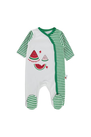 Nova Baby Karpuz Kokulu Oval 1-6 Ay Tulum - Ekru