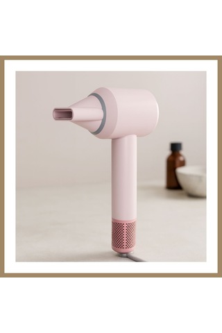 Bezos Saç Kurutma Makinesi 1500w Bldc Turbo Pembe 22