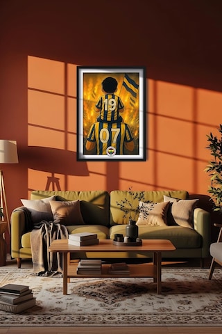 Kartpost3r Fenerbahçe 1907 Tablo Poster No: 0051 Çerçevesiz -