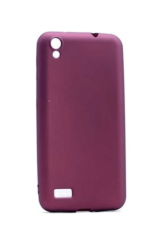 Vestel Venüs V3 5010 Kılıf Zore Premier Silikon Kapak Mürdüm