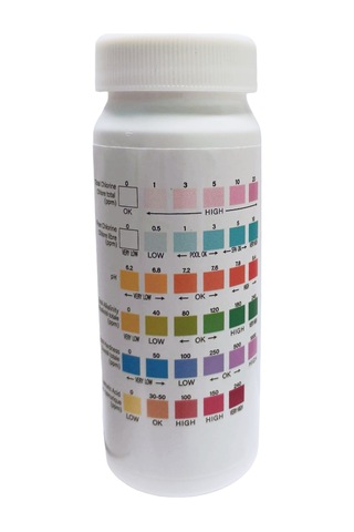 Powertest Strıpes 6in1 Ph,t-s Klor,sert.,alk.cyna