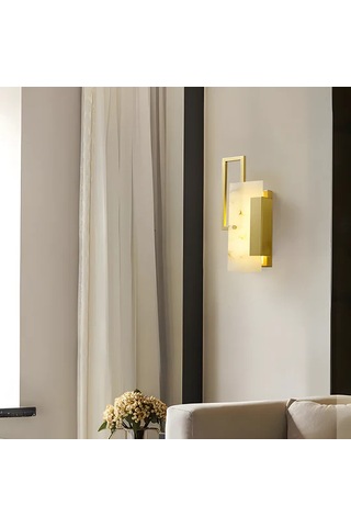 Kadra Doğal Mermer Duvar Aplik Ra-aplk-3557-52-15 Eskitme