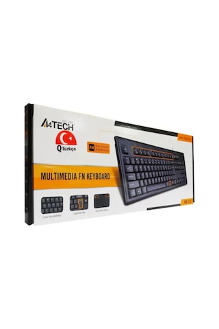 A4Tech KM-720 Usb Kablolu Standart Türkçe Q Klavye